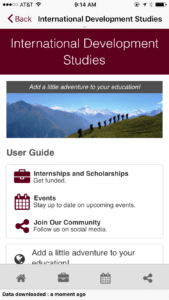 International Development Studies Program